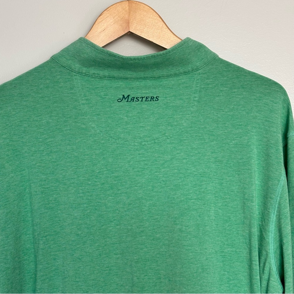 Masters Classics Quarter Zip Long Sleeve Top Men’s XL Green Golf Outdoor - Picture 7 of 12